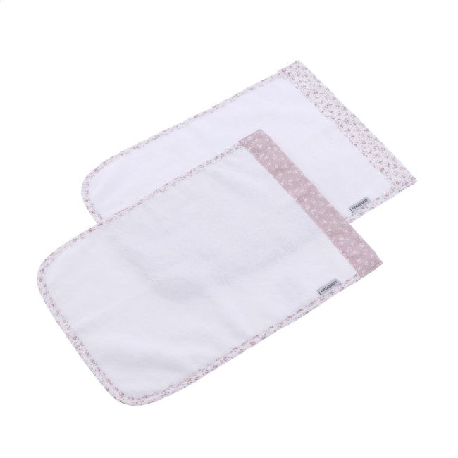 Lot de 2 serviettes Liberty rose 25X35X1 cm