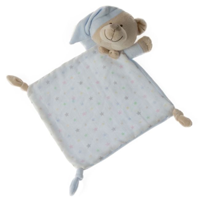 Dou Dou Teddy Bear Micro Mink Blue