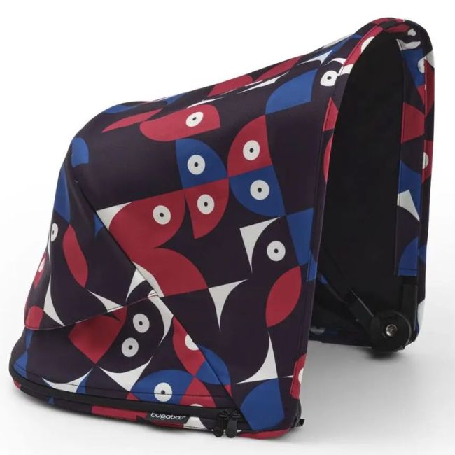 BUGABOO FOX 3 ROUGE/BLEU ANIMAL EXPLORER HOOD