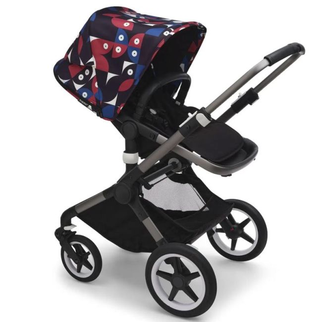 BUGABOO FOX 3 CAPOTA ANIMAL EXPLORER ROSSO/BLU