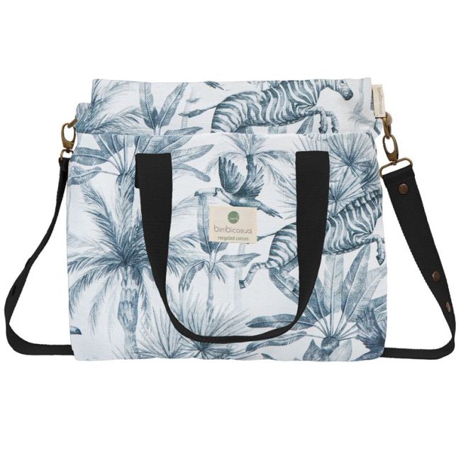 WICKELTASCHE 305 ZEBRA 517 01 WEISS