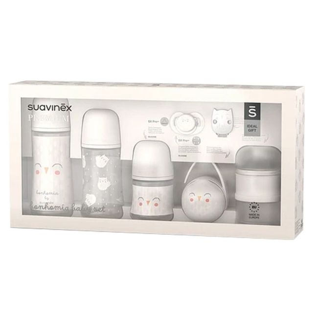 COFFRET CADEAU WELCOME BABY SET BONHOMIA GRIS