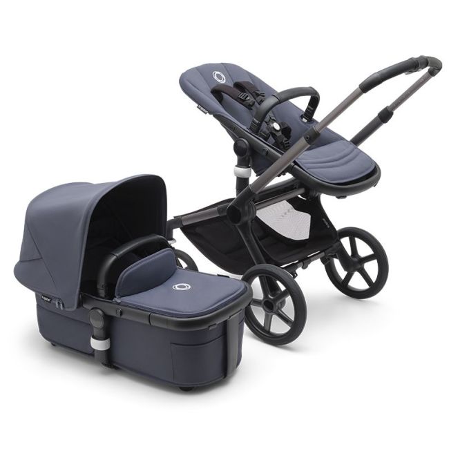 BUGABOO FOX 5 COMPLETO GRAPHITE/STORMY BLUE-STORMY BLUE