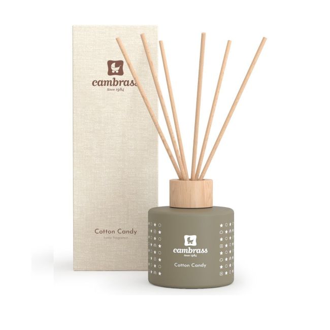 Diffusor Mikado 100 ml Star Cotton Candy 6.4X6.4X7.8 cm CAMBRASS - 1