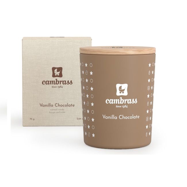 Aromatische Kerze 10 Cl Star Vanilla Chocolate 5.5X5.5X6.5 cm CAMBRASS - 1