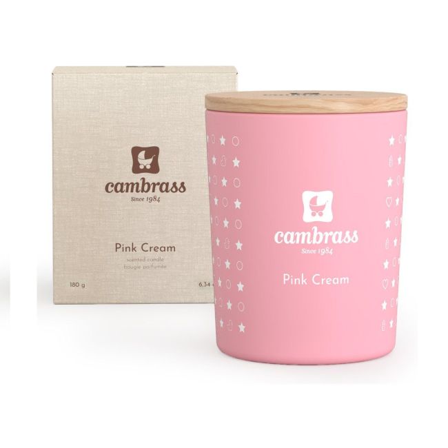 Vela Aromatica 25 Cl Star Pink Cream 7.5X7.5X9 Cm CAMBRASS - 1