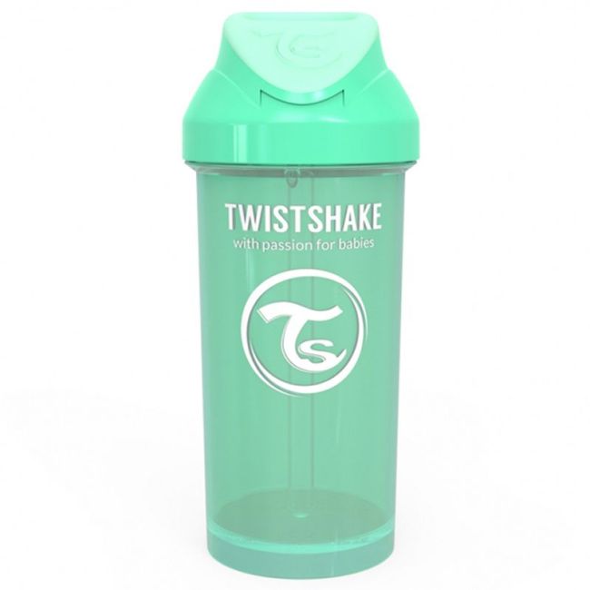 TWISTSHAKE STRAW CUP 360ML 6+M PASTEL GRÜN