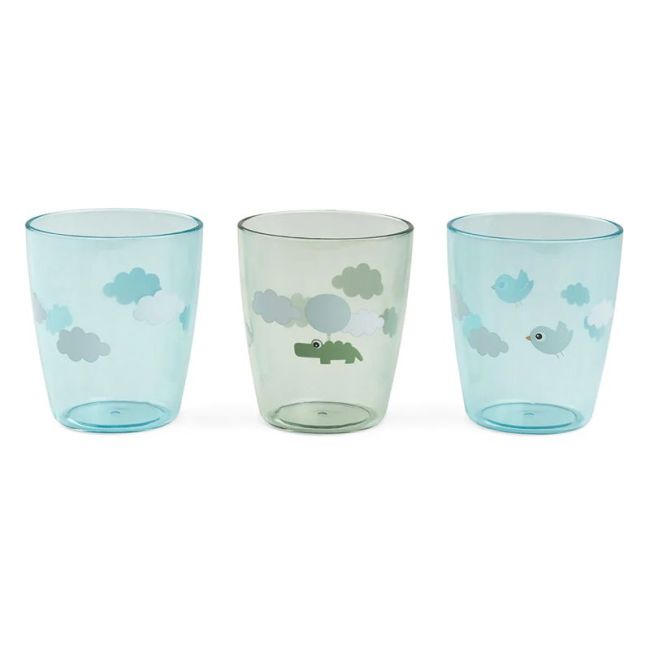 YUMMI MINI CUP 3-PACK HAPPY CLOUDS GREEN