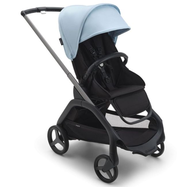 Bugaboo Dragonfly Komplett Grau/Schwarz Mitternacht-Blau Horizont