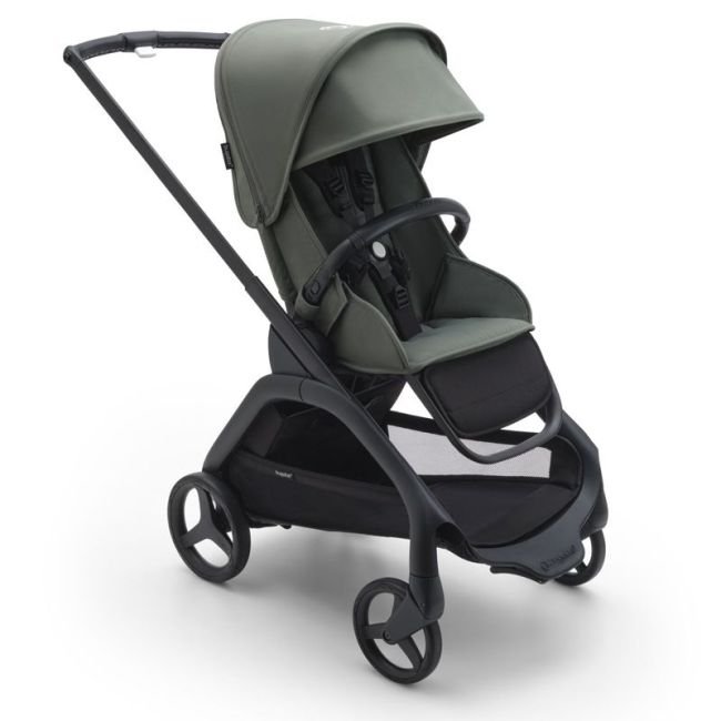 Bugaboo Dragonfly Completo Negro/Bosco verde-Bosco verde