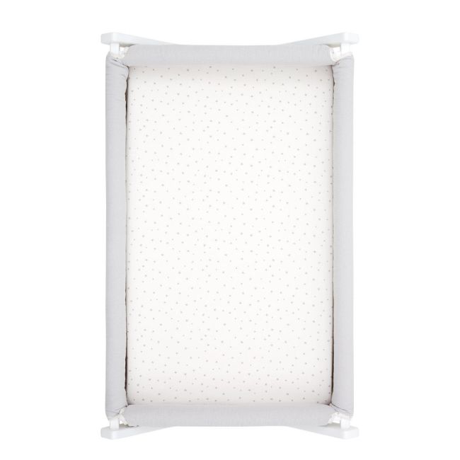 Lenzuolo per mini culla Pack 2 pezzi 50X82X10 cm Magia Grigio