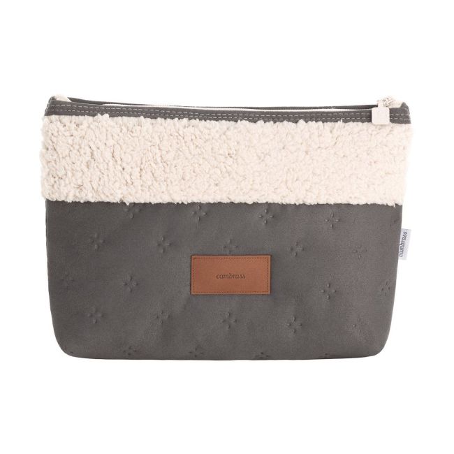 Borsa per l'igiene Soft Winter Grigia 6X28X20 Cm