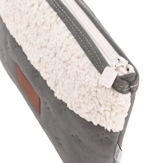 Pflegetasche Soft Winter Grau 6X28X20 cm