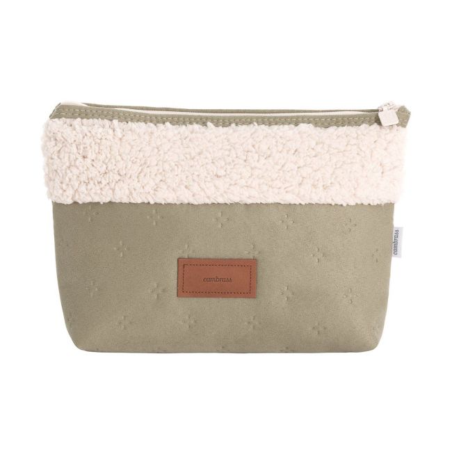 Pflegetasche Soft Winter Khaki 6X28X20 cm