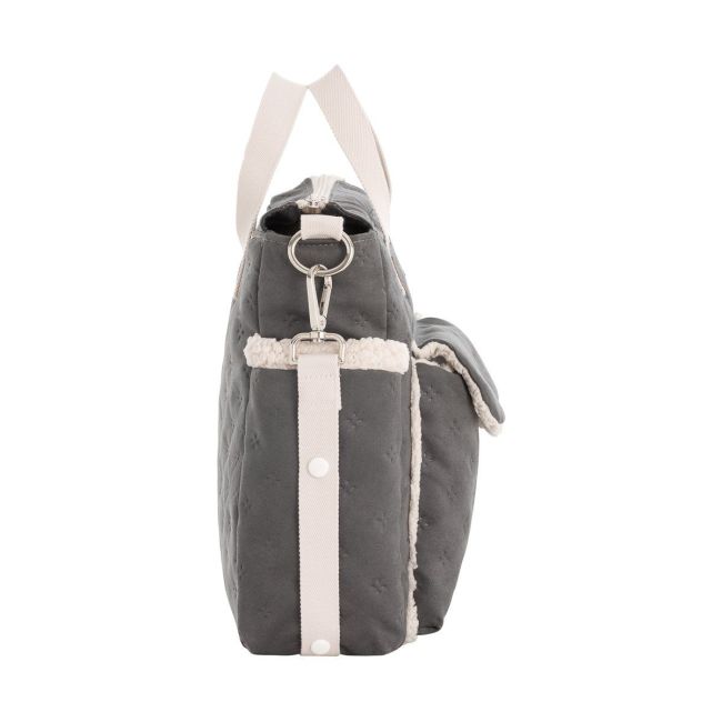 Wickeltasche Maternal Pack Soft Winter Grau 16X43X37 cm