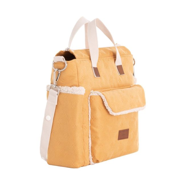 Wickeltasche Pack Soft Winter Ocker 16x43x37 cm