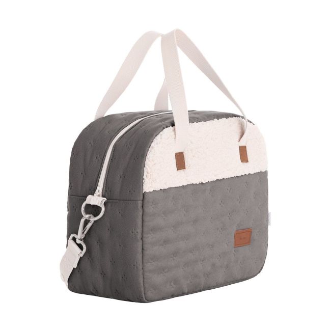 Wickeltasche Prome Soft Winter Grau 18X41X31 cm