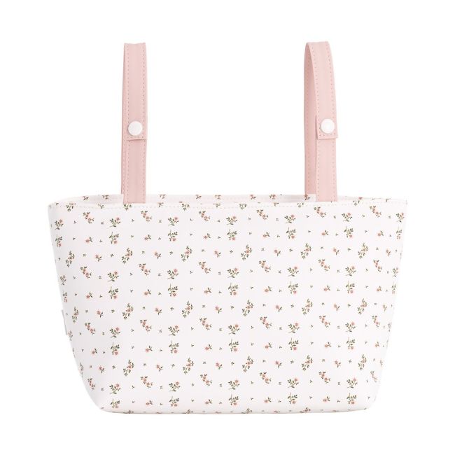 Organizer-Tasche Aura Beige/Blumen 13X38X20 cm