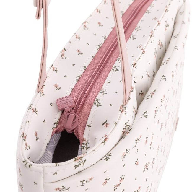 Organizer-Tasche Aura Beige/Blumen 13X38X20 cm