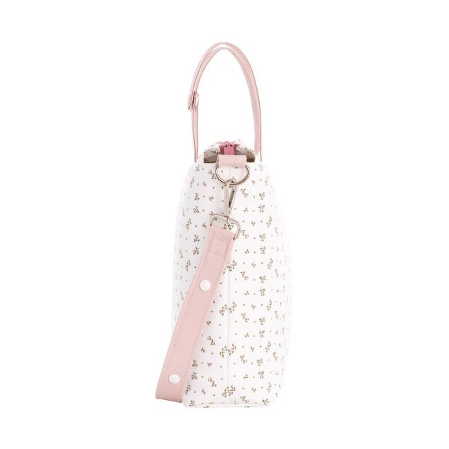 Borsa Talega Aura Beige/Fiori 12X40X35 Cm