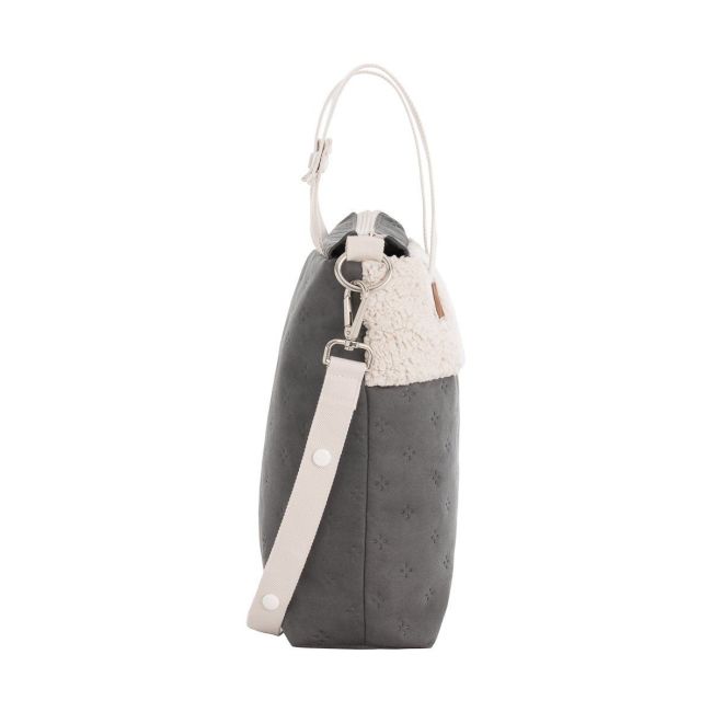 Borsa Talega Soft Winter Grigia 12X40X35 Cm