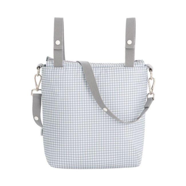 Borsa Talega Windsord Grigia 12X40X35 Cm