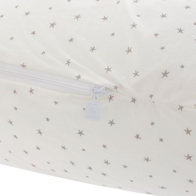 Cuscino da allattamento Luna 80X185X16 cm Magia Beige