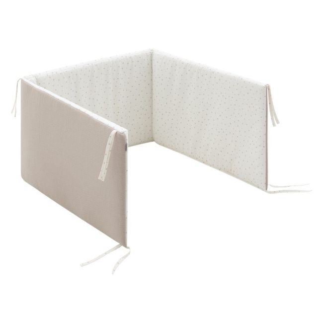 2-teiliges Bettdeckenset I-V. Babybett 60 Magia Beige 60X120X3 cm