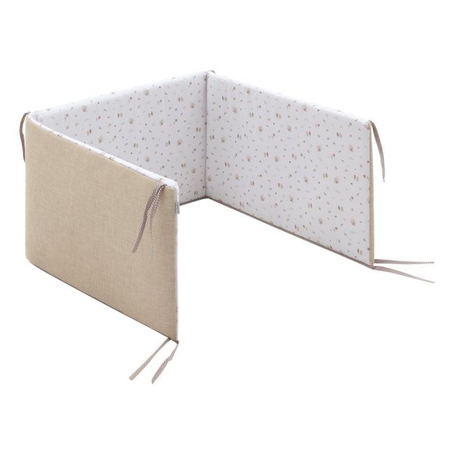 Ensemble de 2 pièces pour lit de bébé 70 Greeny Beige 70X140X3 cm