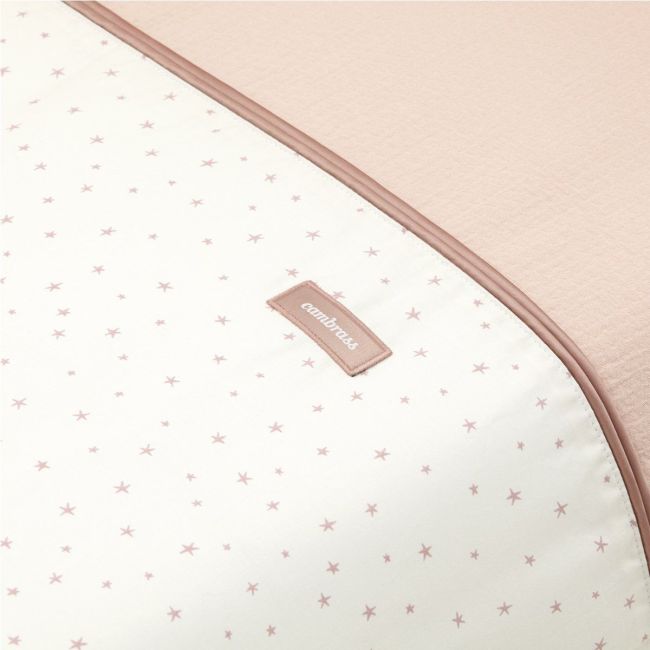 2-teiliges Bettbezug-Set für Babybett 60 Magic Pink 100x140x3 cm.
