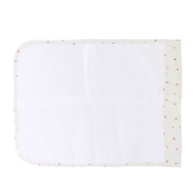 Lot de 2 serviettes magiques rose 25X35X1 cm