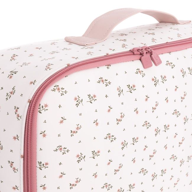 Valise Clinique Aura Beige/Fleurs 12X47X36 cm