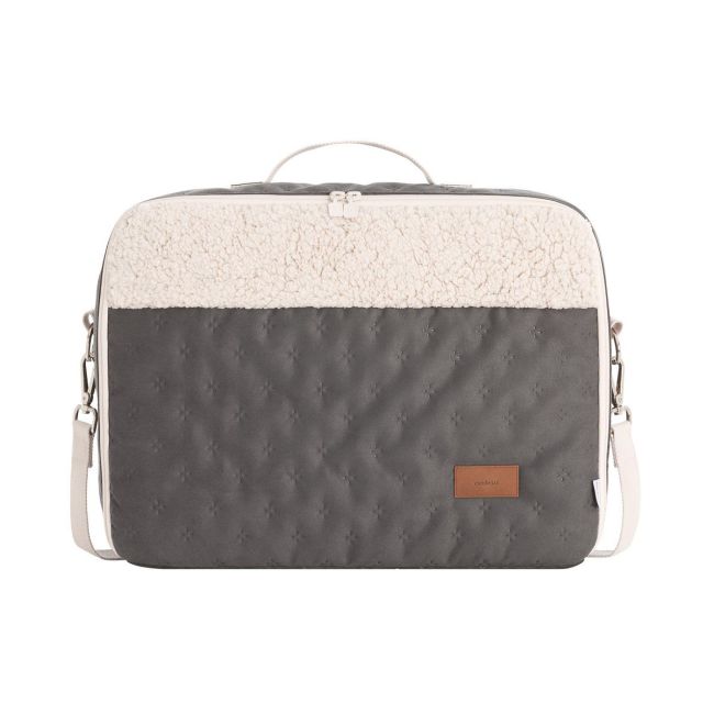 Kliniktasche Soft Winter Grau 12X47X36 cm