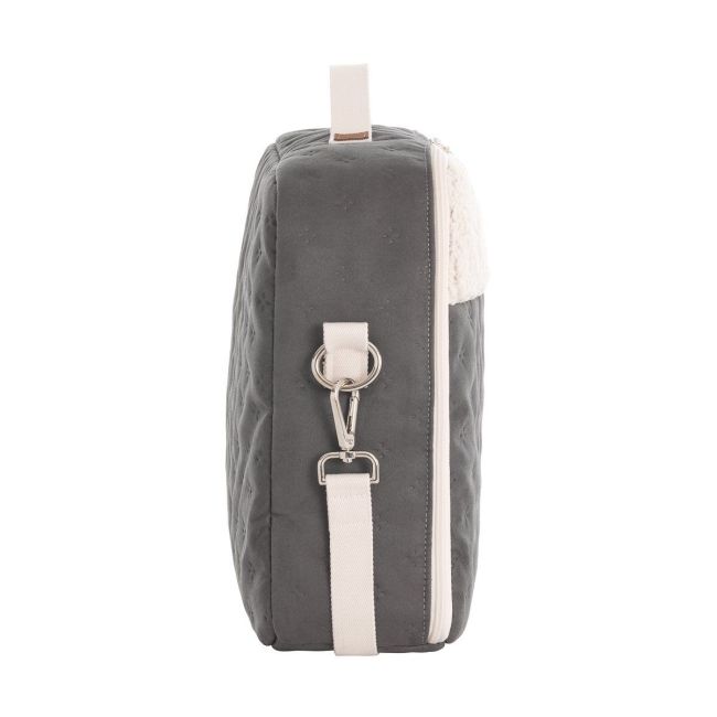 Kliniktasche Soft Winter Grau 12X47X36 cm