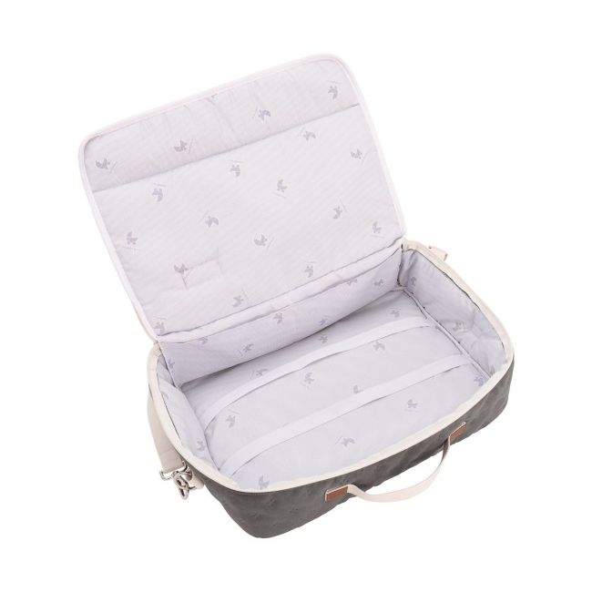 Kliniktasche Soft Winter Grau 12X47X36 cm