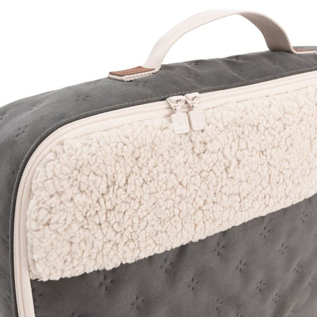 Kliniktasche Soft Winter Grau 12X47X36 cm