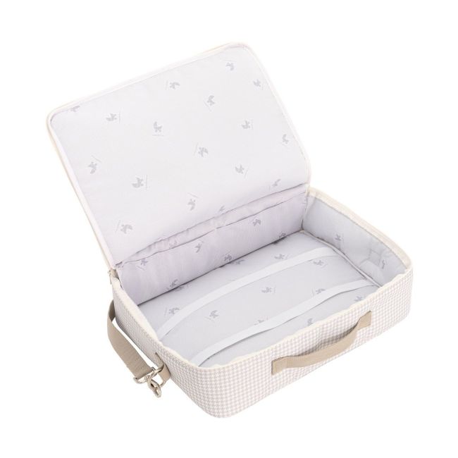 Valise clinique Windsord en couleur crème 12X47X36 cm