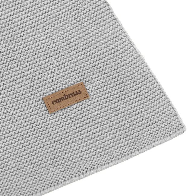 Coperta Punto Bamboo 80X100X1 Cm Plain Gg5 Grigia