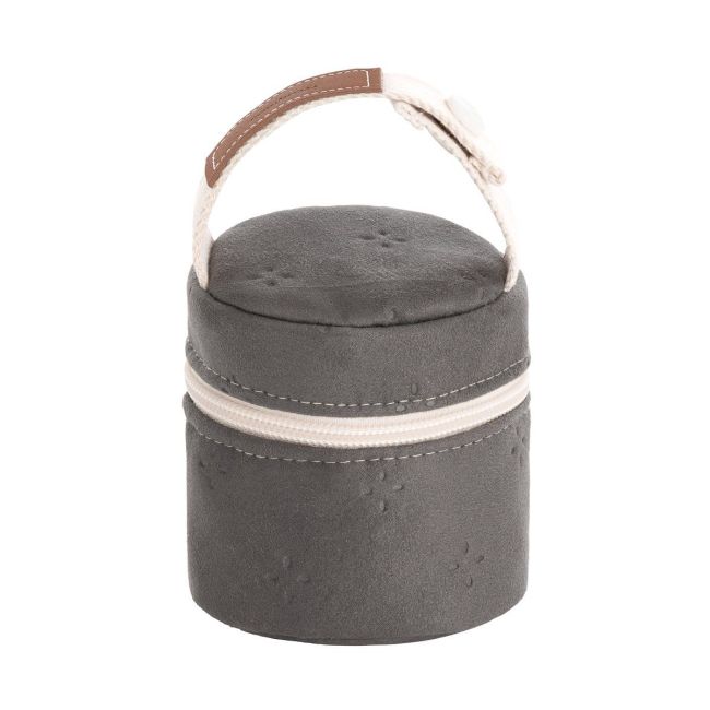 Porte-sucette Soft Winter Gris 8.5X8.5X11 cm