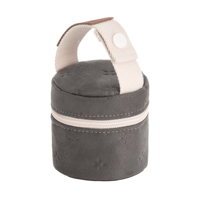 Porte-sucette Soft Winter Gris 8.5X8.5X11 cm