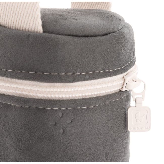 Porte-sucette Soft Winter Gris 8.5X8.5X11 cm