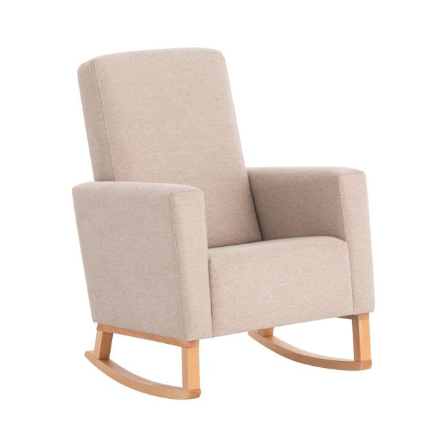 Fauteuil d'allaitement uni beige 70X70X104 cm