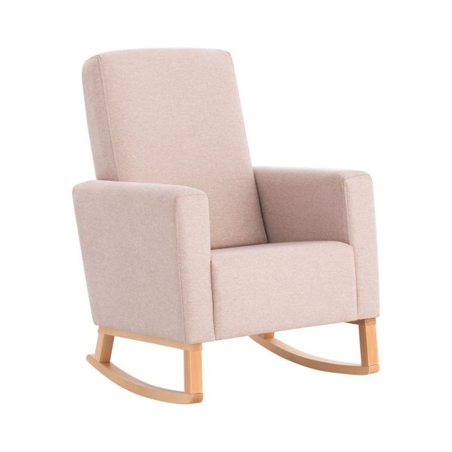 Fauteuil d'allaitement uni rose 70x70x104 cm