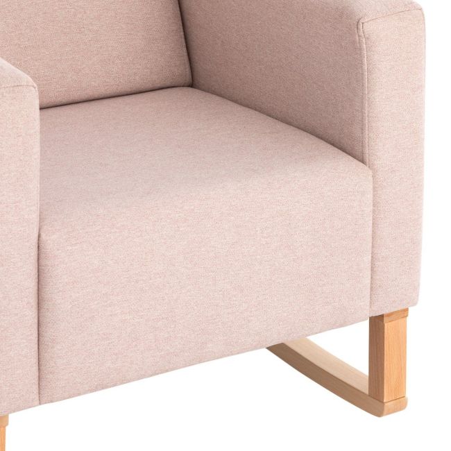 Stillen Stuhl Einfarbig Rosa 70x70x104 cm