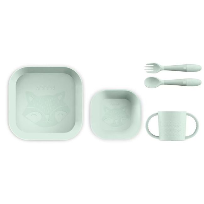 SET PRANZO QUADRATO MENTA