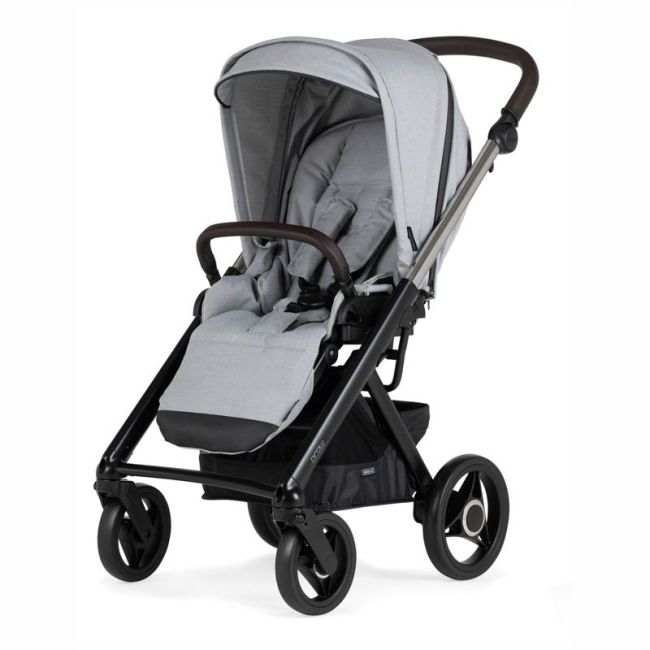 Carrozzina Bebecar Prow Compact Crema/Nero KA-413 Cromato/Nero