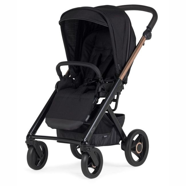 Kinderwagen Bebecar Prow Compact Rauch/Painted KA-410 Rauch Rosa/Schwarz