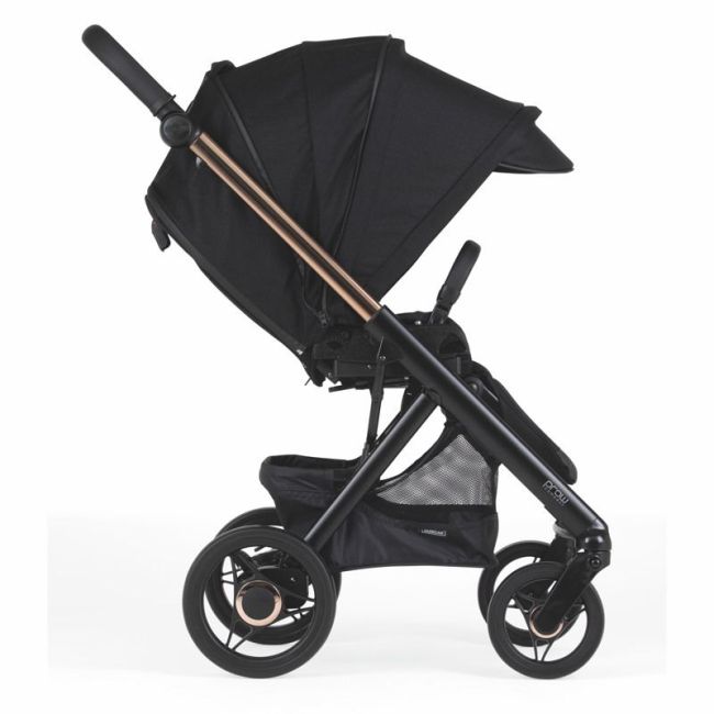 Kinderwagen Bebecar Prow Compact Rauch/Painted KA-410 Rauch Rosa/Schwarz