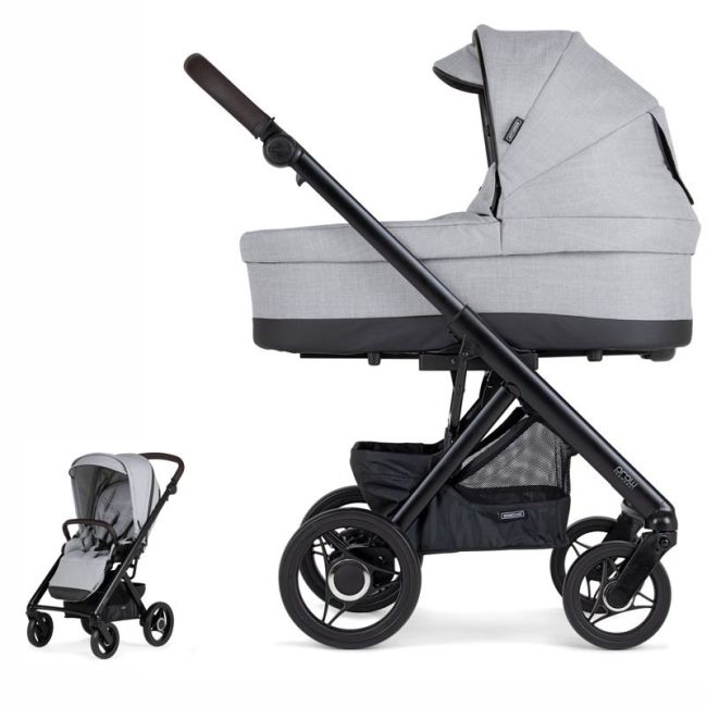 Kinderwagen Bebecar Prow Compact Pintado KA-413 Schwarz/Schwarz