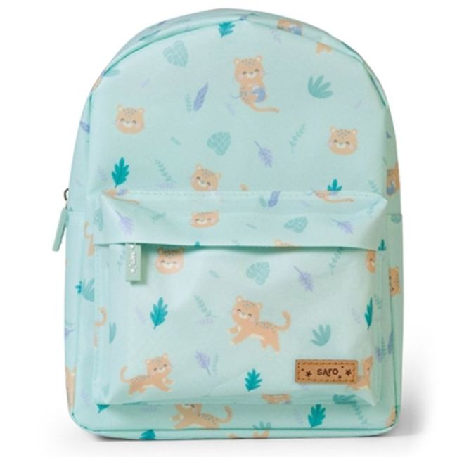 KINDER-RUCKSACK JUNGLE CHEETAHS GRÜN JAGD